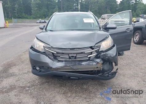 2013 Honda Cr-V Ex-L z USA, uszkodzony, nr VIN 2HKRM4H73DH612674